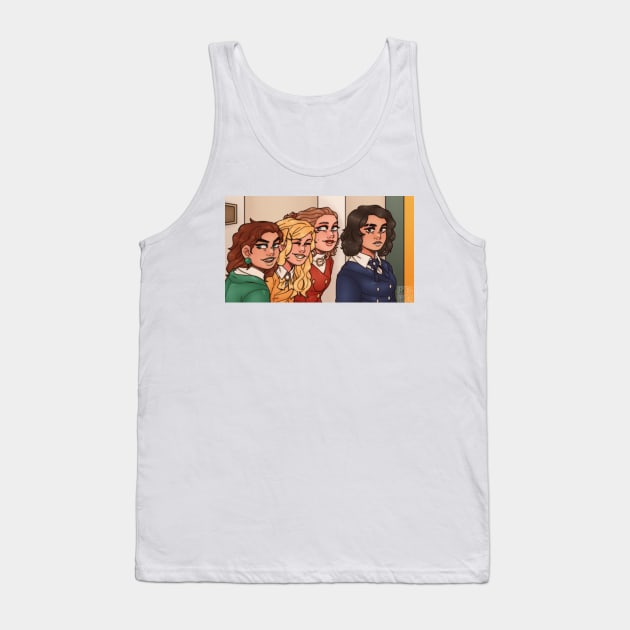 Martha Dumptruck Tank Top by paperstarzz